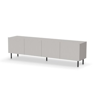 PAXOS RTV-2 TV stolik RTV 200 cm, kolor: kaszmir - czarny
