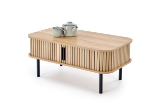 Zdjęcie do “ANGELINA ława, naturalny / czarny (1p=1szt)”.