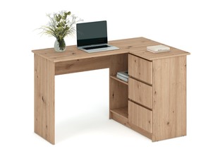 Zdjęcie do “BEGA biurko, dąb artisan”.