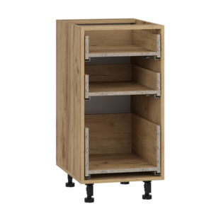 VENTO D3S_H-40/82 carcass, lower cabinet with drawers craft oak