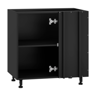 VENTO DN-100/82 carcass, corner lower cabinet black
