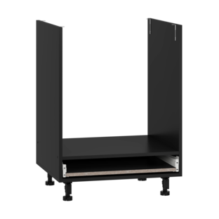 VENTO DP-60/82 carcass, lower cabinet for built-in oven black