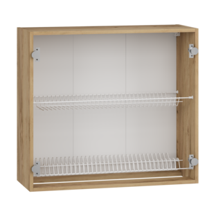 VENTO GC-80/82 carcass, upper cabinet with drainer craft oak