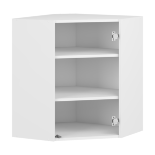 VENTO GN-60/72 carcass, upper corner cabinet white