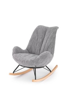Zdjęcie do “LUIS rocking chair, grey”.