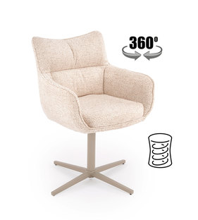 Zdjęcie do “K614 CS krzesło beżowy (1p=2szt)”.